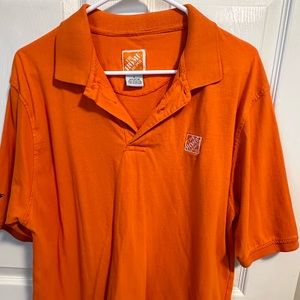 Home Depot polo shirt size large. Good condition